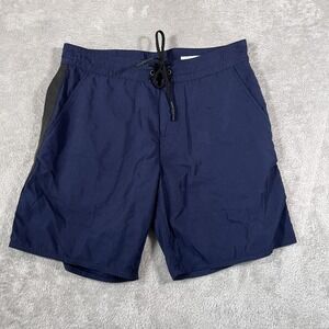 Outerknown Board Shorts Mens 29 Blue Board Recycled Nylon Swim Trunks Drawstring